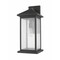 Z-Lite Portland 1 Light Outdoor Wall Sconce, Oil Rubbed Bronze And Clear Seedy 531BXL-ORB - alternate 3
